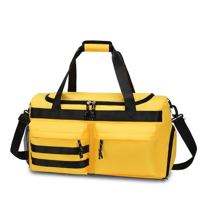 Large capacity travel bag | carry on, dry and wet separation, multi-functional night weekend bag, Unisex personal belongings bag