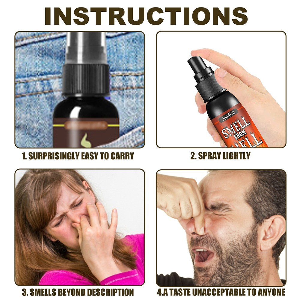 30ml Fart Gag Spray Prank Joke Plastic Terrible Smell Spray Party Supplies Spoof Odor Spray for Adults Kids Halloween Funny Toys