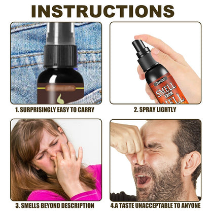 30ml Fart Gag Spray Prank Joke Plastic Terrible Smell Spray Party Supplies Spoof Odor Spray for Adults Kids Halloween Funny Toys