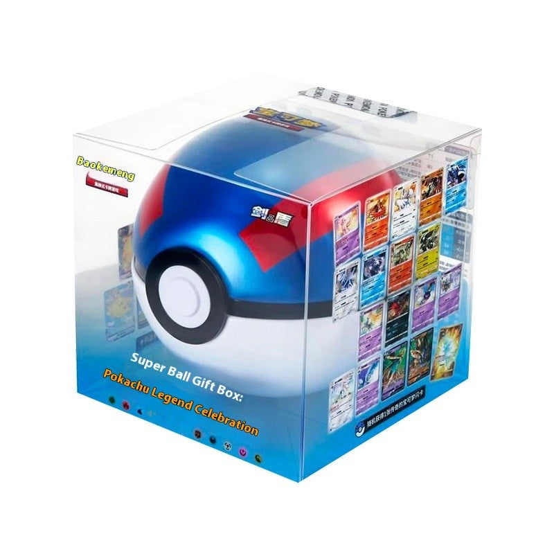 PokeBall Master Balls Bola Premium Caixa de Presente Cartas Pokémon Ptcg Chinês Simplificado Pacote Original Brinquedo de Aniversário de Crianças Natal