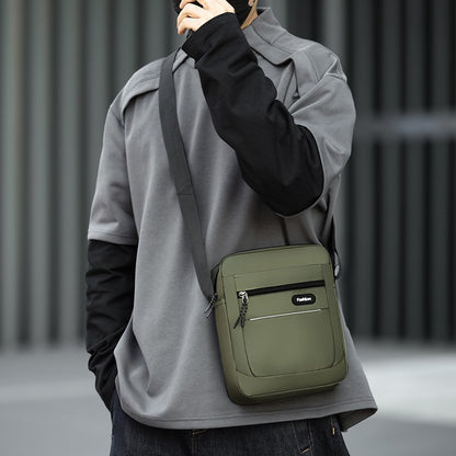 Versatile Oxford Crossbody Bag - Men's Business Casual Sling for Daily Commuting Essentials