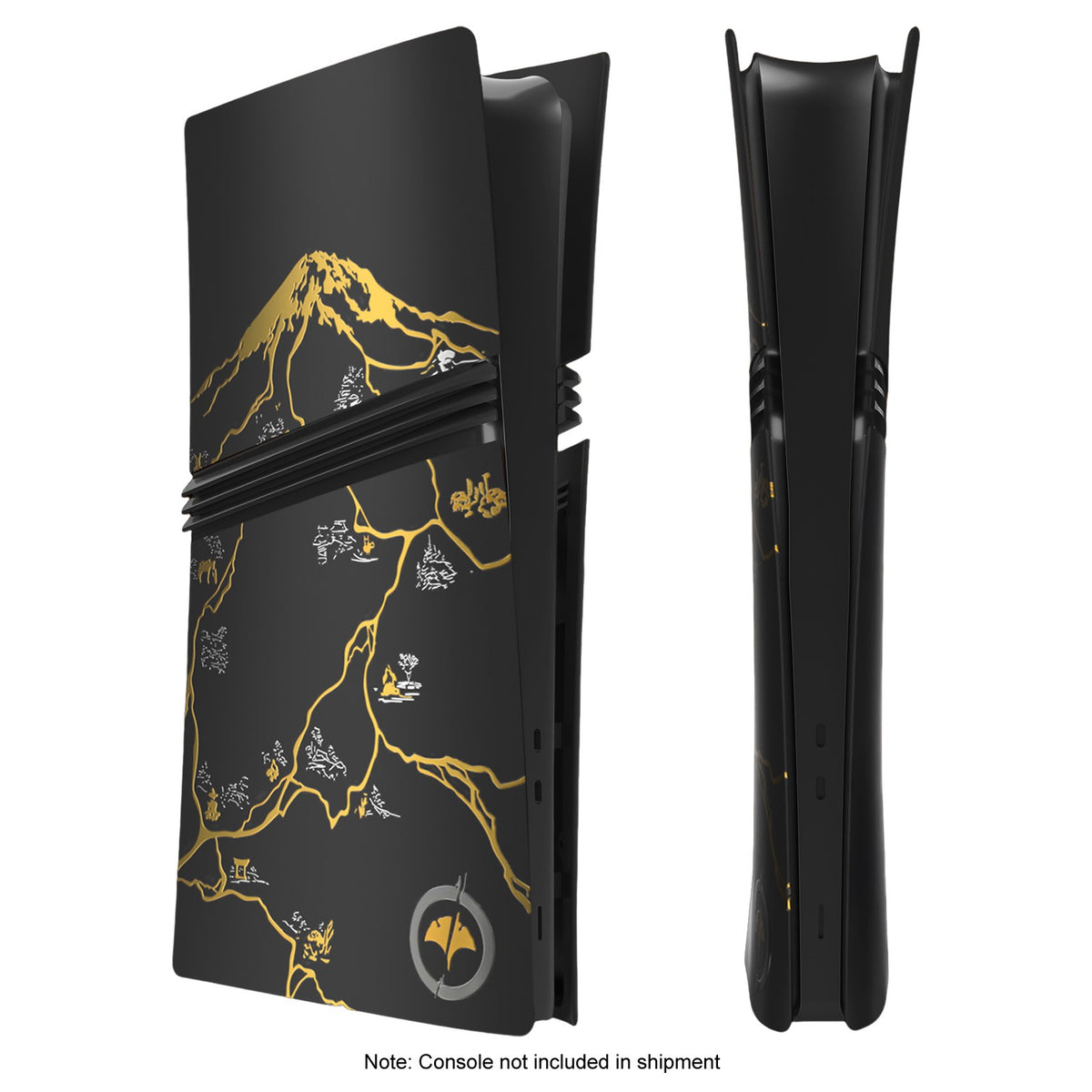 Digital Pro Ghost Theme Cover Case ABS Faceplates Anti-Scratch Protective Panels Shell For PS5 Pro Digital Edition Accessories