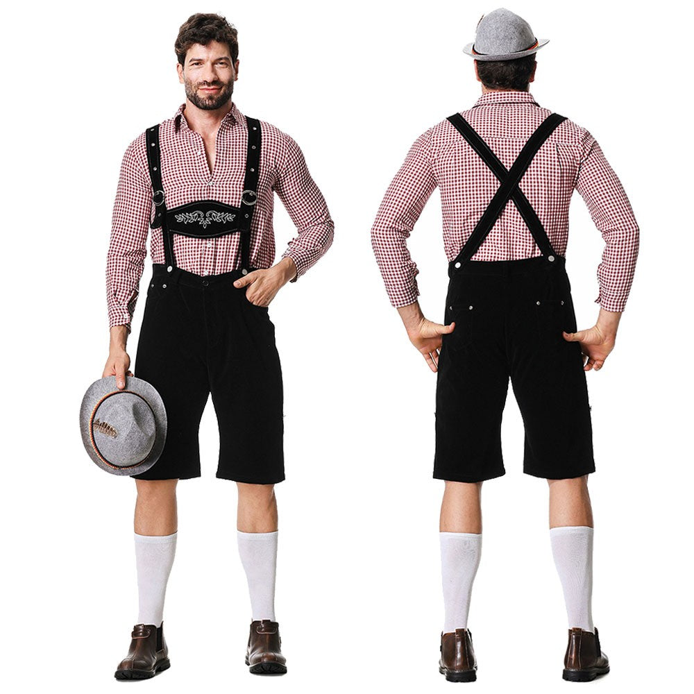 Women Bavaria Oktoberfest Dress Oktoberfest Costume for Men Bavarian German Beer Festivals Men German Beer Festival Costume
