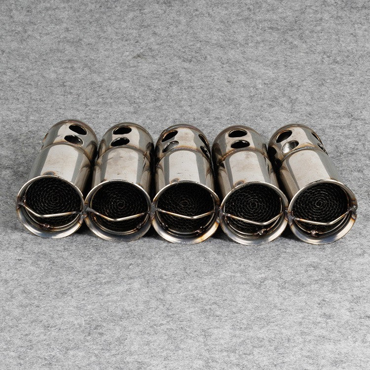 Universal Front Mid End Catalyst DB Killer for Motorcycle Exhaust Muffler Noise Sound Eliminator 51MM