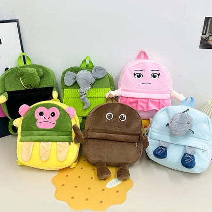 Italian Brainrot Plush Backpack Telalaero Telala Funny Student Backpack ?LiriLi Larlla Boneca Ambalam Cute Soft Bag for Kid Gift