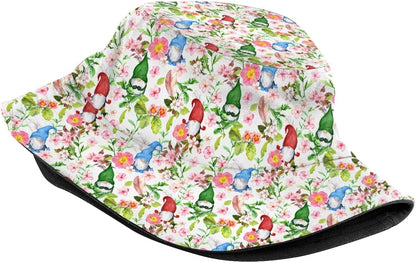Easter Eggs 4 Bucket Hat for Women Men Summer Travel Beach Sun Cap Easter Hat Outdoor Fisherman Hat Unisex