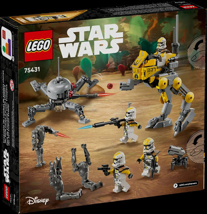 LEGO® Star Wars: Pacote de Batalha A Vingança dos Sith™ (75431) Conjunto com 4 minifiguras para crianças a partir de 7 anos 258 peças