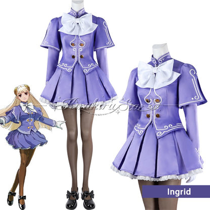 Game Street Fighter Ingrid Cosplay Costume Ingrid Dress For Hallowmas Party Ingrid Role Play Outfit Adult Unisex Prop