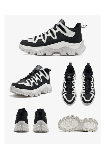 Xtep Chuanxing lite Cotton Shoes For Men 2024 Autumn Comfortable Casual Shoes Trendy Retro Soft Sneakers 876319370006