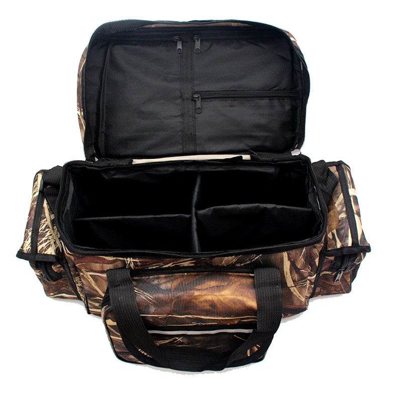 50*30*25cm Bolsa de Pesca Impermeável de Nylon Grande Capacidade Multiúso Bolsas de Ombro de Pesca de Duas Camadas para Atividades ao Ar Livre