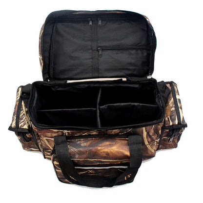 50*30*25cm Bolsa de Pesca Impermeável de Nylon Grande Capacidade Multiúso Bolsas de Ombro de Pesca de Duas Camadas para Atividades ao Ar Livre