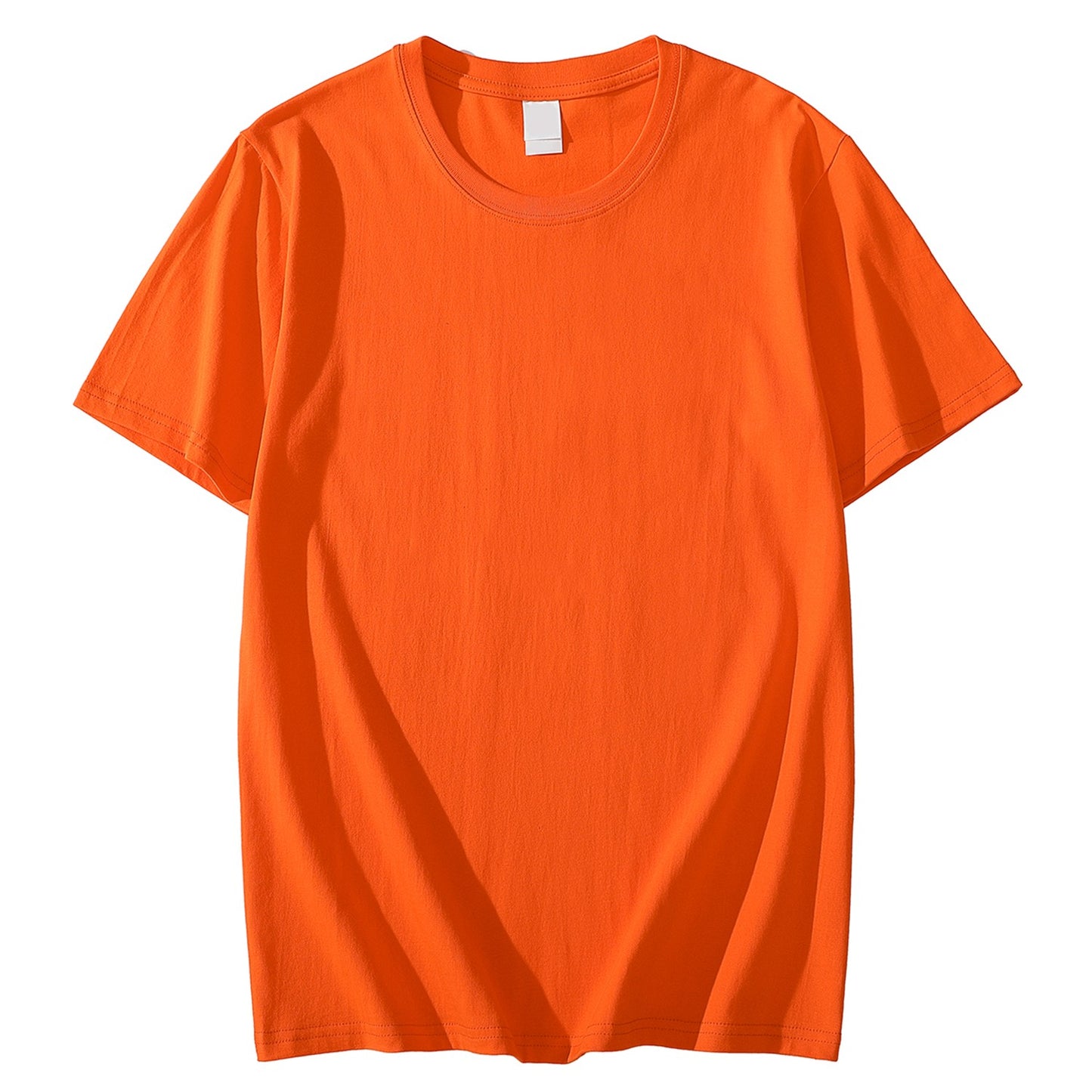 Solid Color T-shirt 8 Colors 2023 New Short Sleeve Men's/Women's Heavy Pound 220g Cotton White Crewneck Loose Top S-4XL