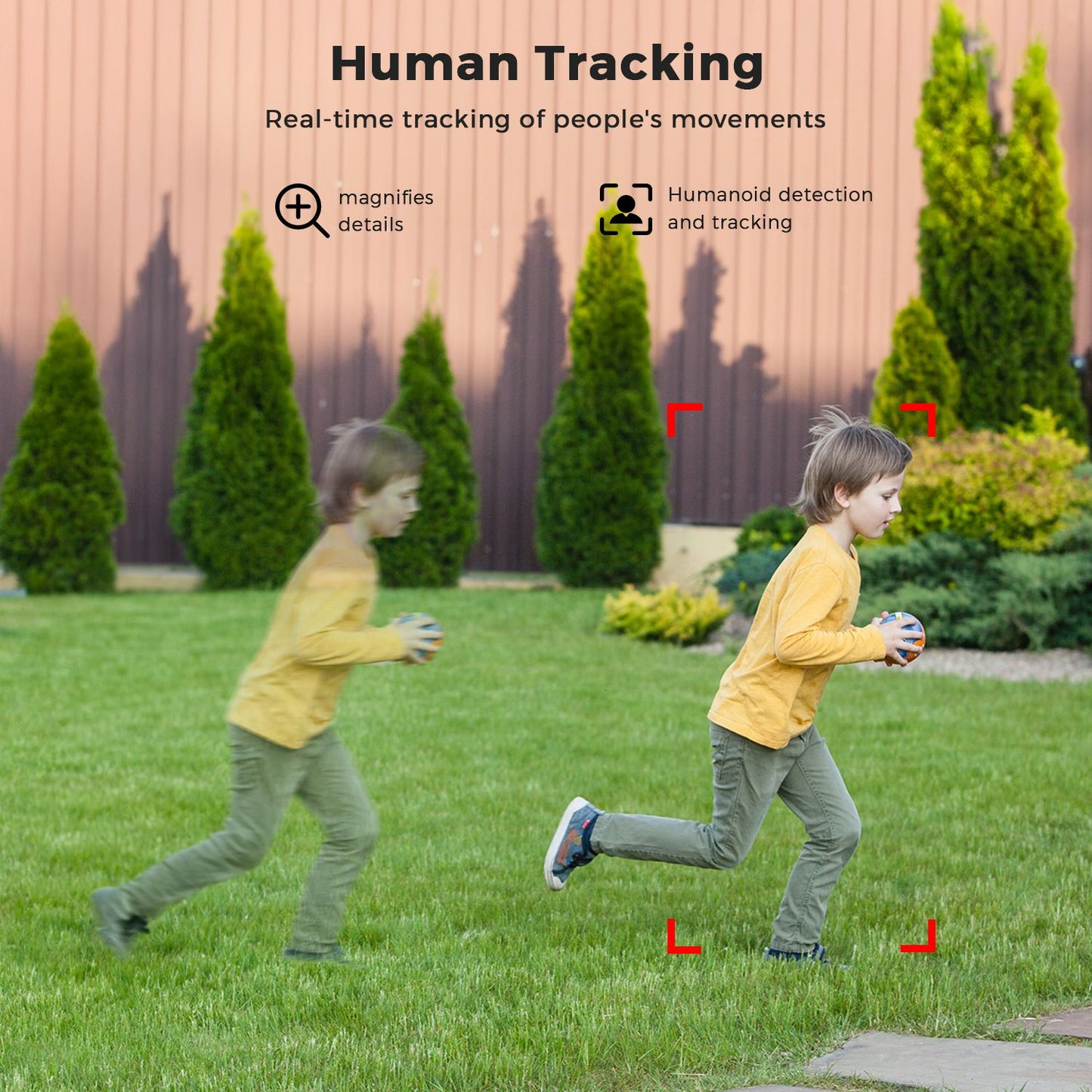 2pcs-Pack iCSee 5MP Mini PTZ WiFi IP Camera with AI Human Detection Color Night Vision for Outdoor Video Surveillance 4MP 2MP