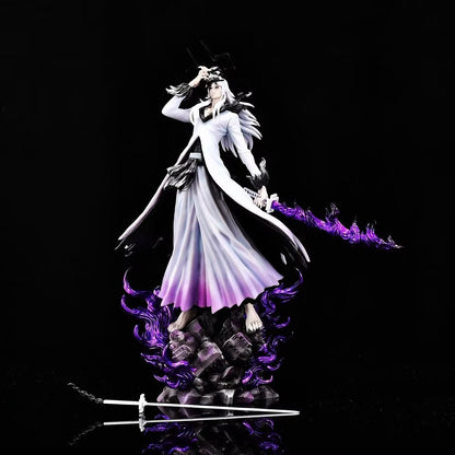 31-33cm Bleach Kurosaki Ichigo Duas Formas Grande Figura de Anime Modelo Estátua Coleção de Meninos Decoração de Mesa Ornamentos Brinquedos Presentes