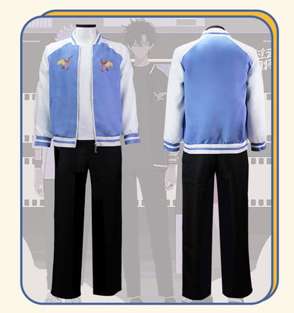 Link Click Shiguang Dailiren Qiao Ling Lu Guang Cheng Xiaoshi Cosplay Costume Jacket Outerwear Anime Full Set Men Women