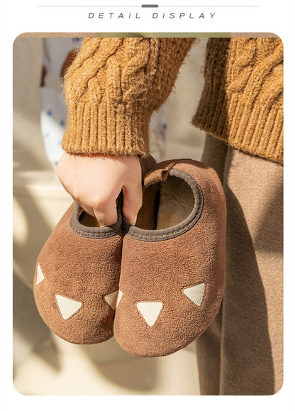 Children Indoor Shoes With Soft Soles, Kids Anti Slip And Breathable  Plush Floor Shoes, Boys And Girls Winter Cotton Shoes