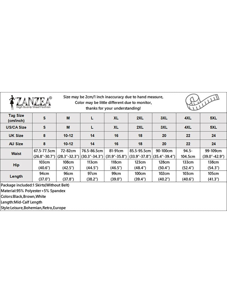 Autumn Skirts Plus Size 2025 ZANZEA Elegant Women High Waist Party Pleated Skirt Jupes Stylish Solid A-line OL Work Faldas Saia