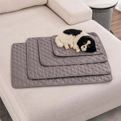 Tapete Cama para Pets Reutilizável Capa de Fralda para Cães Lavável Capa para Sofá Protetor de Móveis Cobertor para Pets Capa para Assento de Carro de Gato