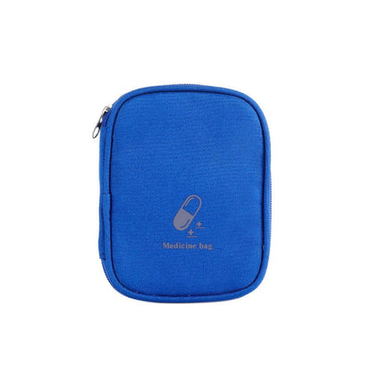 Portable First Aid Medical Kit Travel Outdoor Camping Emergency Medicine Storage Bag Travel Mini  Pouch Organizer Pill Case