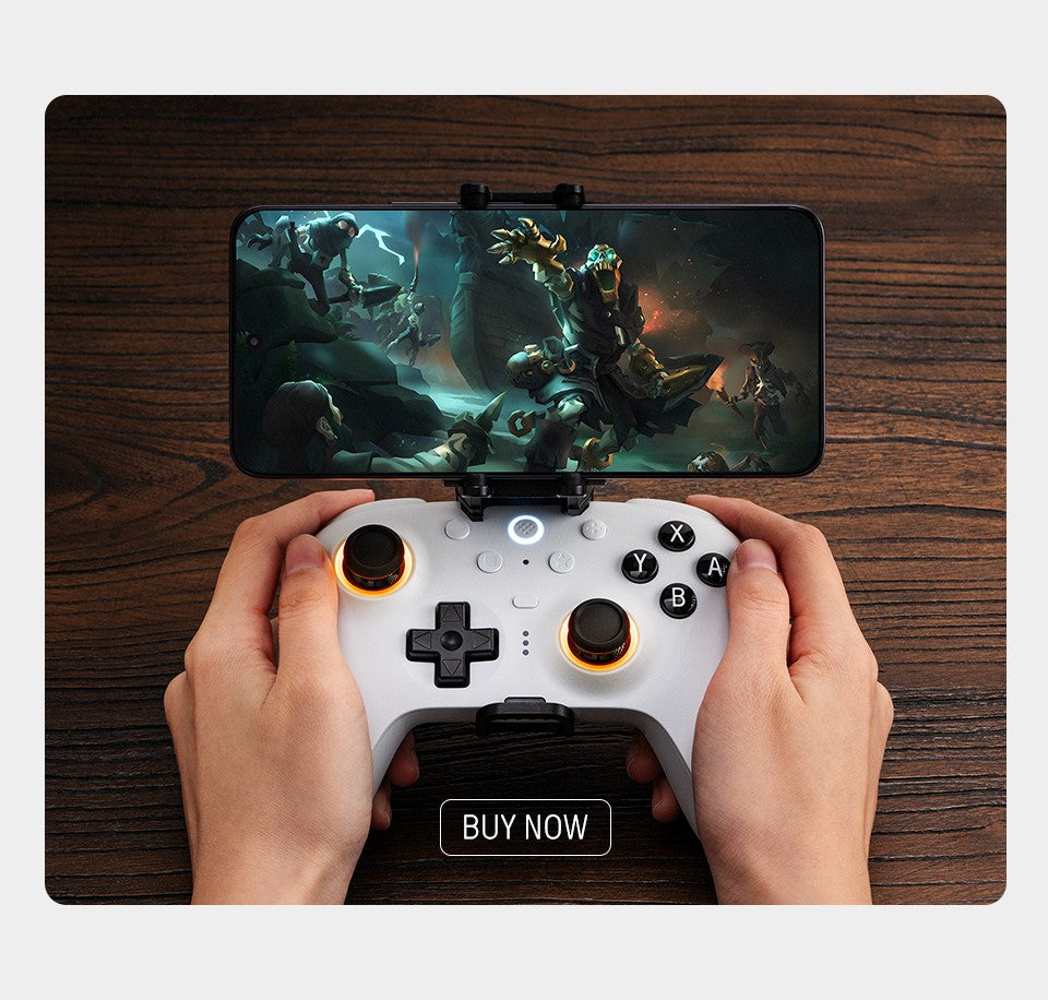 8BitDo Ultimate 2 Wireless Gaming Controller for PC & Android with TMR Joysticks, Switchable Triggers, Motion Control, 8Speed