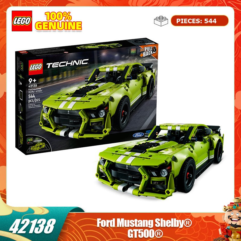 LEGO Building Blocks Mechanical Series 42138 Ford Mustang Splicing Block Toy Children's Toy Gift