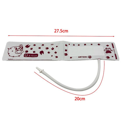 Manguito de Medição de Pressão Arterial para Animais de Estimação, Mangueira de PVC, Manguito de Medição de Pressão Arterial para Ratos/Coelhos/Gatos/Cães/Gado