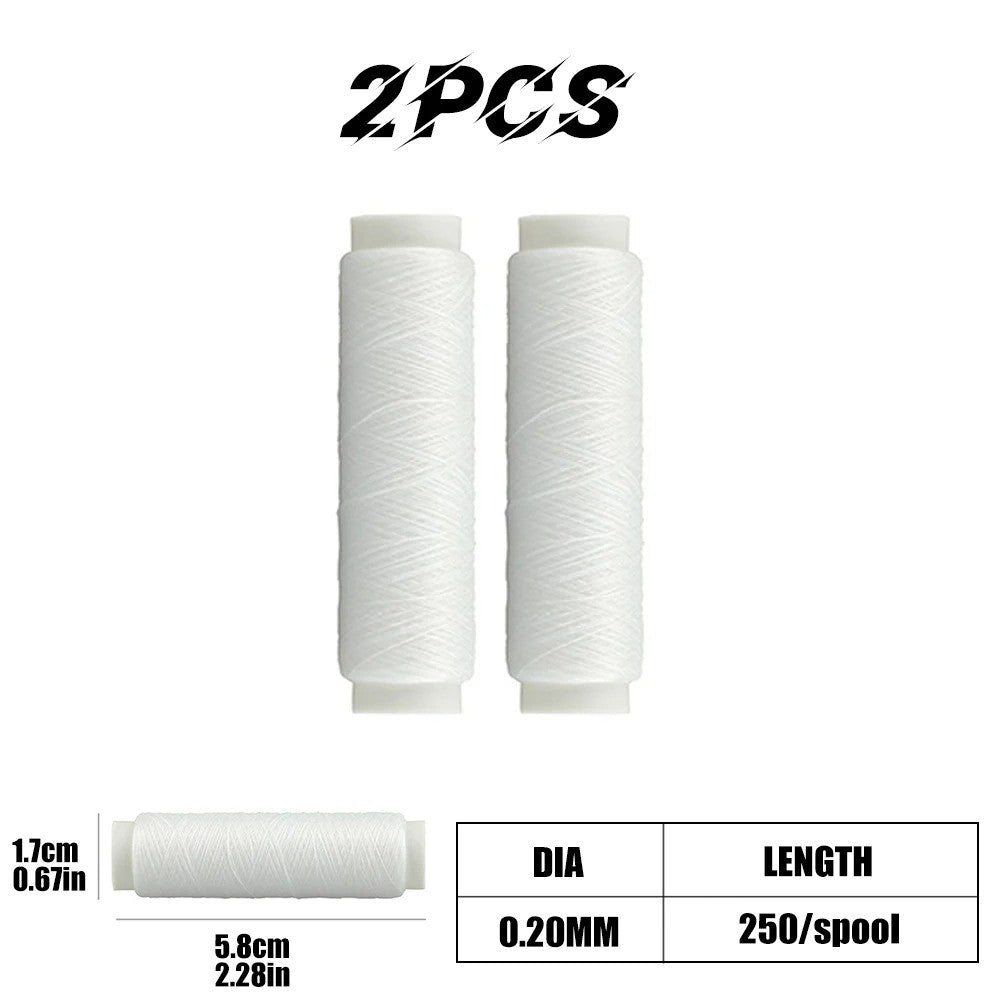 Linha de pesca elástica de alta resistência 0,2 mm 250 m Linha de isca de pesca invisível Fio elástico Linha de pesca Material de pesca