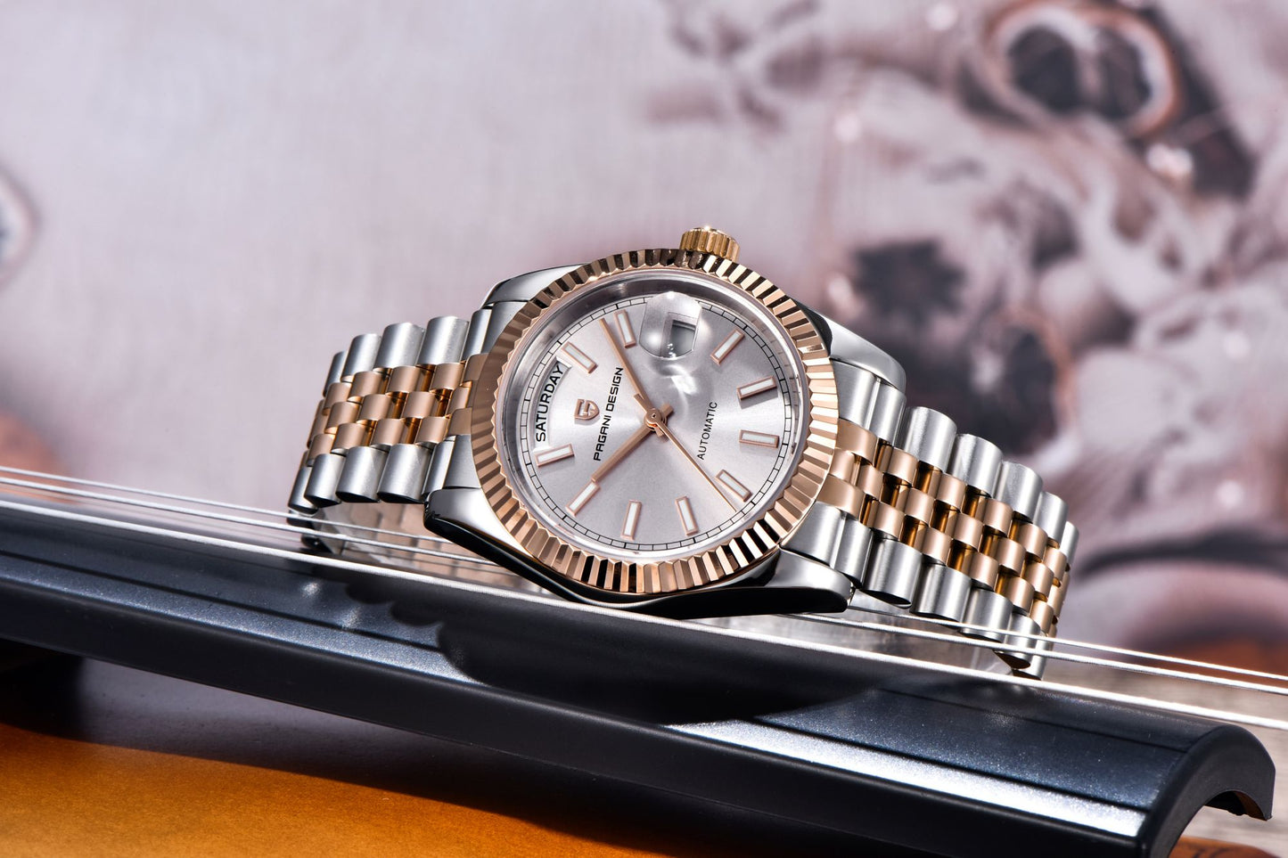 PAGANI DESIGN Men's Watches 2025 New Enamel Dial DD36 Automatic Watch Men Business Waterproof Mechanical Wristwatch For Men Gift