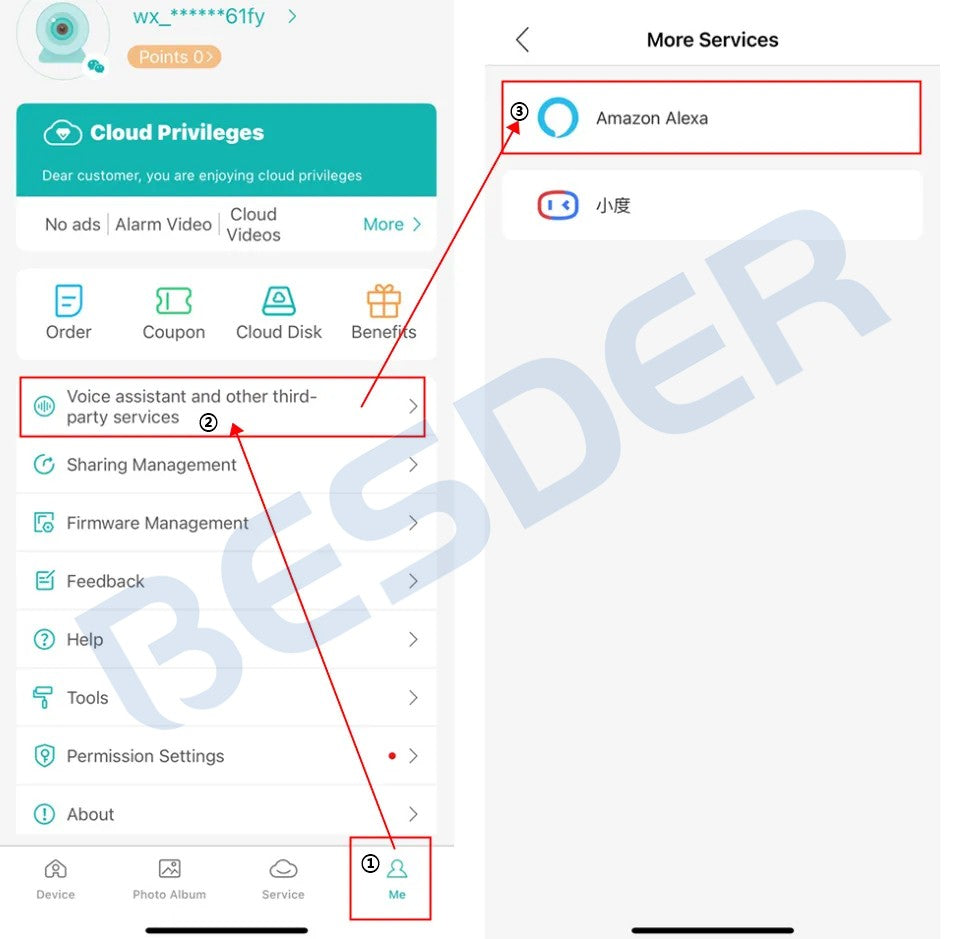 BESDER 8MP PTZ Wifi Camera Outdoor Night Vision Dual Screen Human Detection 4MP Security Protection CCTV Surveillance IP Camera