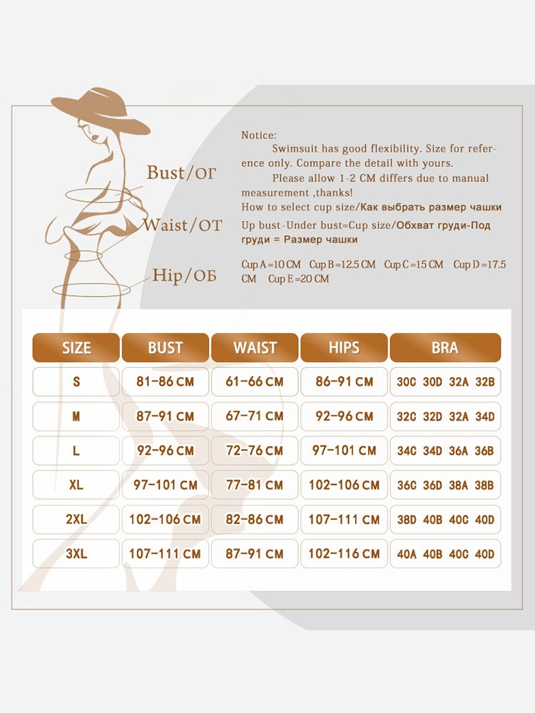 Pleated Swimsuits 2025 Solid Color Bikini High Waist Swimwear Women Bandage Bathing Suit String Biquini Mujer Summer Beach Wear