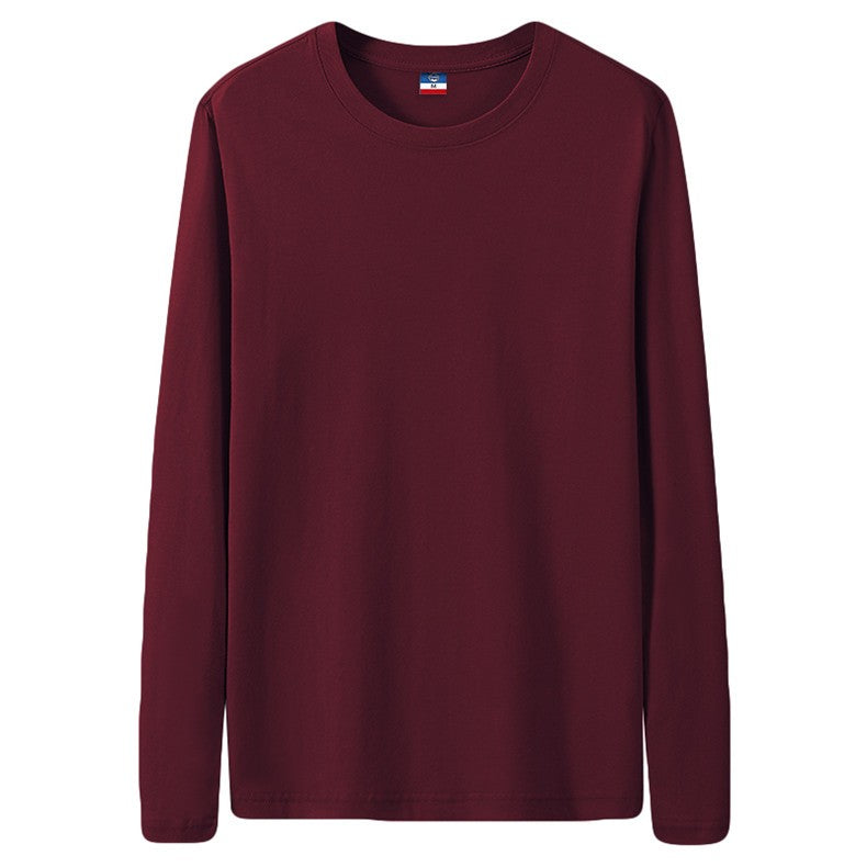 Good Quality 4XL 5XL Plus Size T-Shirts Men Long Sleeves Cotton Tops Male Tees Basic Plain Tshirts Women Tee Shirts Underwears