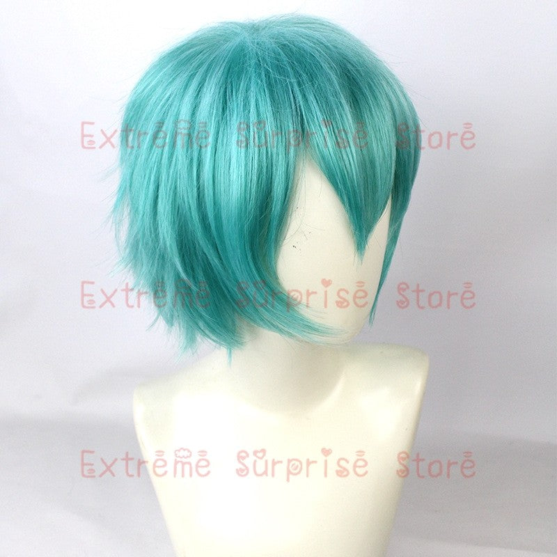 Female Miku Cosplay Wig 110cm Long Short Male Mikuo Cosplay Wig Heat Resistant Synthetic Wig Headwear Props