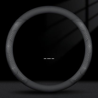 O/D Type Nappa Leather Car Steering Wheel Cover Universal Steering Wheel Cover Steering Wheel Accessories Anti Slip Handle Cover
