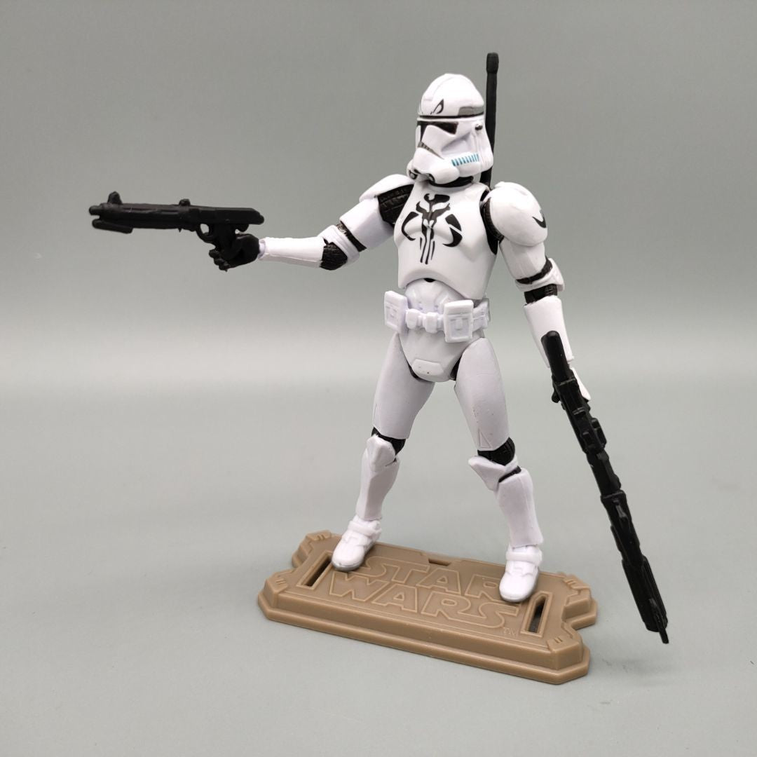 Lote de 3 Bonecos Soltos Star Wars Elite Force 501st 442nd Shadow Utapau Gree Shock Battalion Trooper 3.75" Coleção