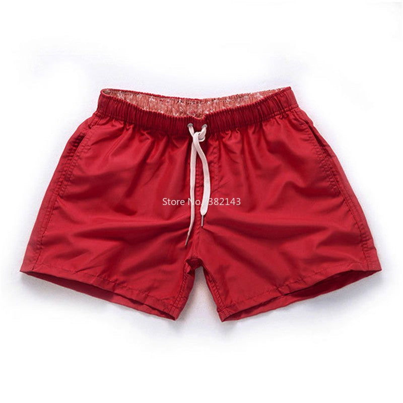 Breathable Quick Dry Men's Casual Beach Shorts Summer Swimming Trunks Adjustable