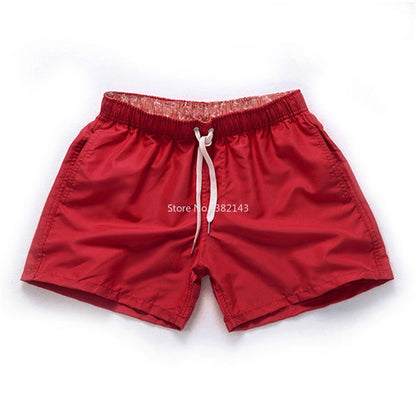 Breathable Quick Dry Men's Casual Beach Shorts Summer Swimming Trunks Adjustable