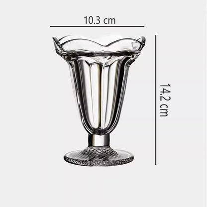 Copo de coquetel, taça simples, tigela de sorvete, prato frio, caneca, taça de vinho, copos de suco com borda de flor, copos para bebidas, taça de sobremesa para festa