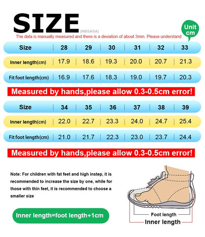 New Anti-skid Leather Kids Sneakers for Boys Running  Walking Lightweight Casual Shoes With Fashion Dragon Pattern Size 28-39