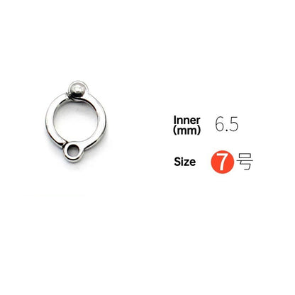 3.5mm-14.5mm Anel de Perna de Papagaio Anel de Pata de Corda Voadora de Pássaro Acessórios Externos para controle de voo de pássaros ao ar livre