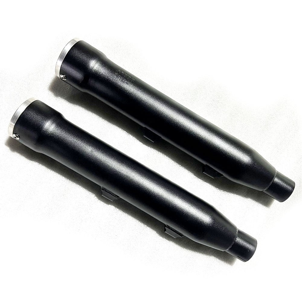 New Motorcycle Bass Cobra Exhaust Rear for 08-13 Harley XL883 1200 X48, Cobra14-23 Exhaust With Removable Muffler
