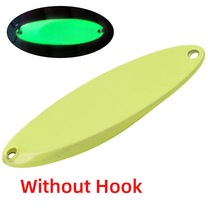1PCS 3g-28g Metal Spinner Spoon Trout Fishing Lure Hard Bait Sequins Noise Paillette Artificial Bait Small Hard Sequins Spinner