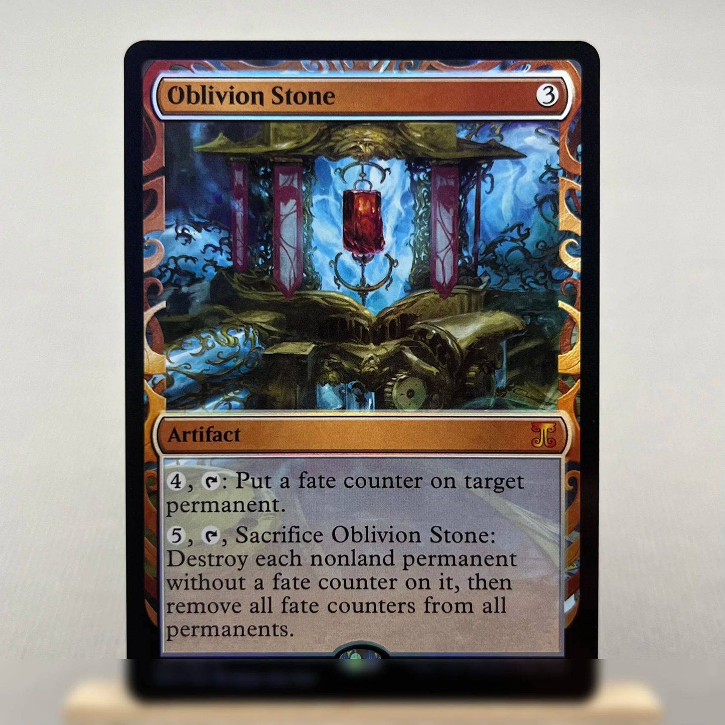 MPS FOIL2-02 TCG Cards for Home Play magical Proxy Sol Ring Lotus Petal a Pedra do Esquecimento Lente Extraplanar Noxious gather