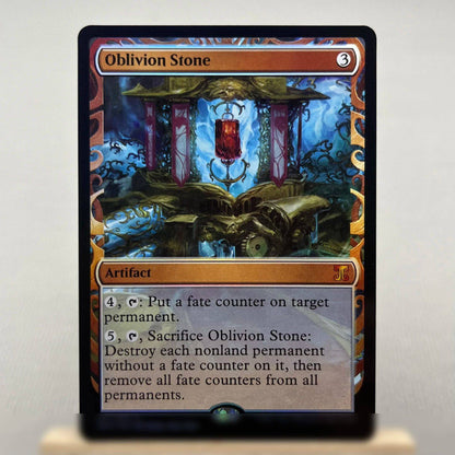 MPS FOIL2-02 TCG Cards for Home Play magical Proxy Sol Ring Lotus Petal a Pedra do Esquecimento Lente Extraplanar Noxious gather