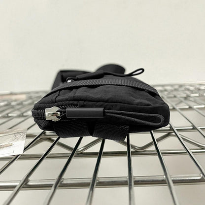 Chest Bag Pure Color Nylon Lightweight Sports Crossbody Bag Outdoor Fitness Running Waist Bag Cycling Fitn Phone Bag