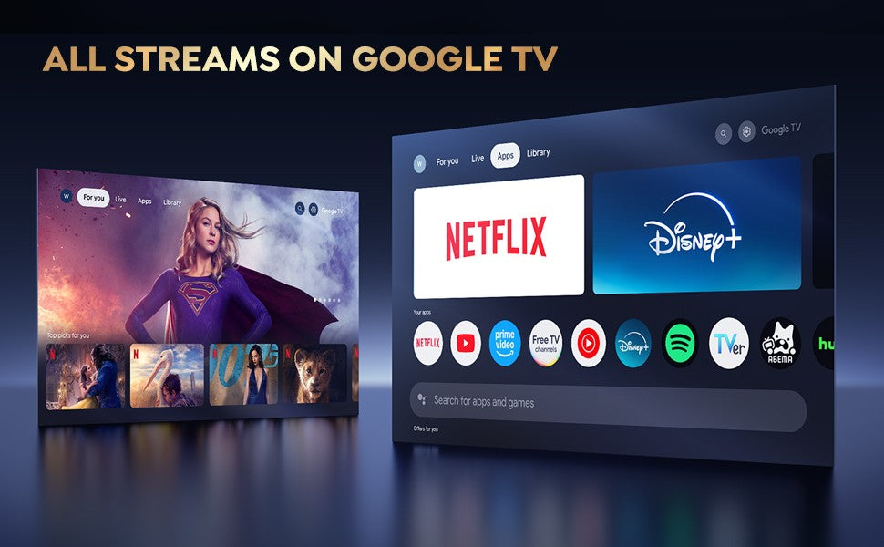 Projetor FHD 1080P Bluetooth WiFi Netflix Oficial e Foco Automático AI 1500 ANSI 30000 lúmens Suporte a 4K com Foco Automático