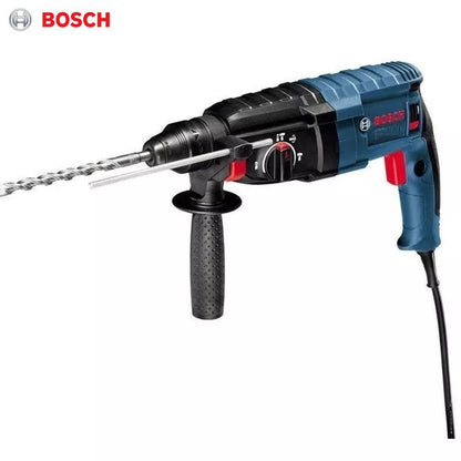 Bosch GBH2-28 D Professional Martelo Elétrico Potente Martelo Perfurador Elétrico, Martelo, Talhadeira e Punho Ajustável