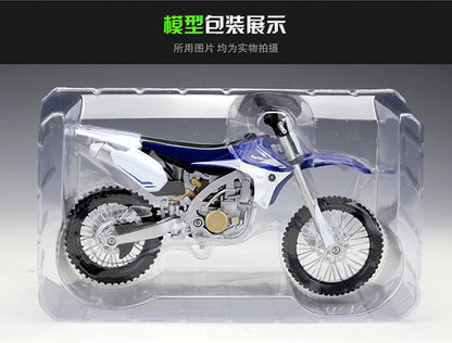 Maisto 1:12 Yamaha YZ450F Veículos Fundidos Colecionáveis Hobbies Motocicleta Modelo Brinquedos