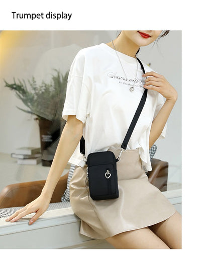 HOT Universal Mobile Phone Crossbody Bags For Women Handbags Case Wallet Outdoor Sport Arm Purse Shoulder Bag Women Phone Pouch