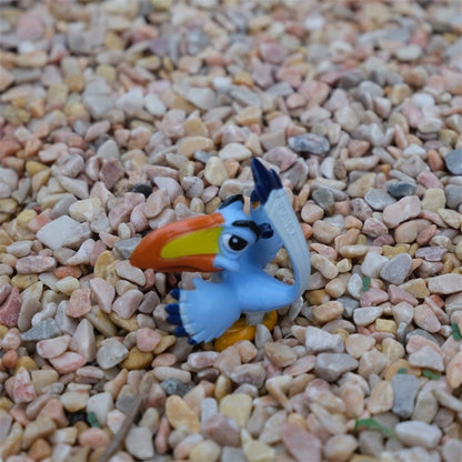 Disney O Rei Leão Timão Zazu tucano Bonecos de Ação Brinquedos Presentes de Natal para Crianças Coleção Modelo de PVC Decoração de Mesa
