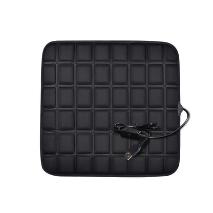 12V Car Seat Heated Cover 3 Gear Adjustable Temperature Universal Car Seat Heater 5V USB Heated Winter Car Seat Heating Pad